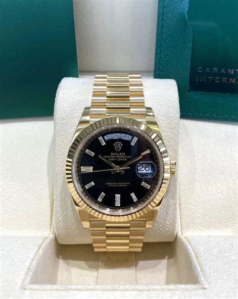 rolex day date 40 or gris prix|Rolex Day-Date gold watch.